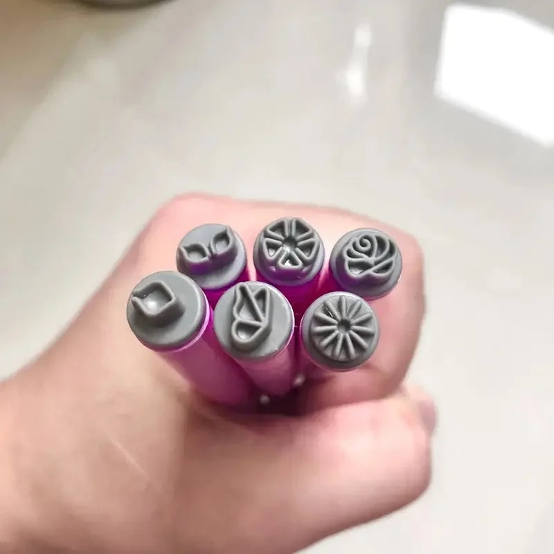 Nail Art Stamp Pen Set – 4/6/10pcs Painting & Dotting Tools