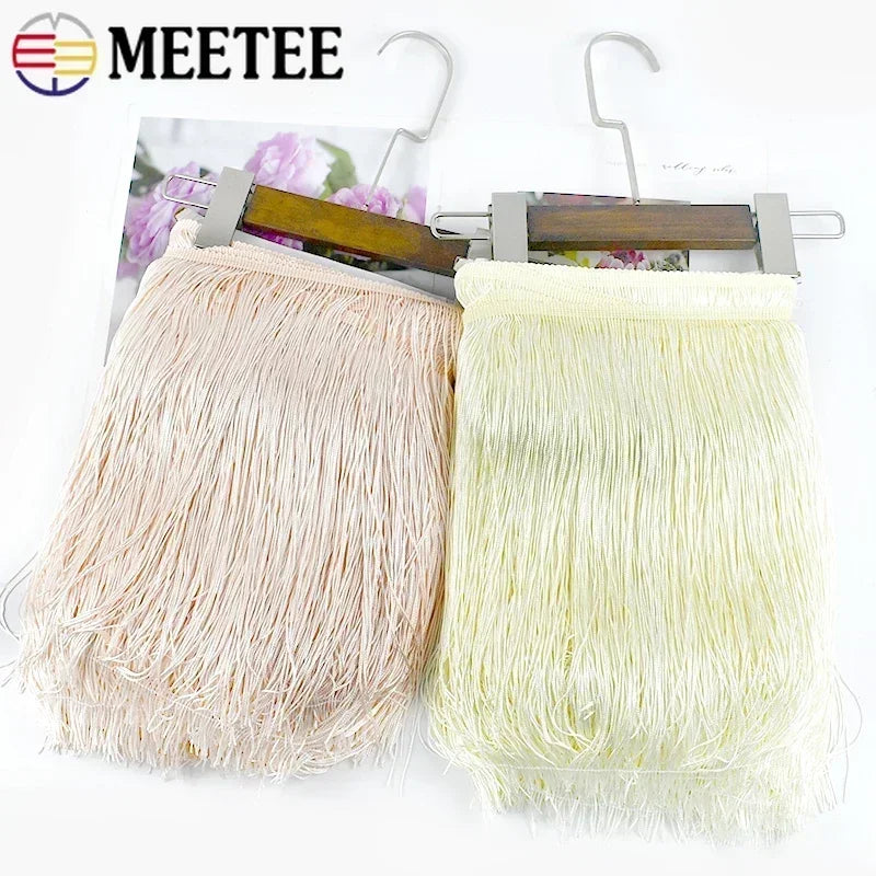 Tassel Fringe Trim – 30cm Decorative Lace Ribbon for Sewing & DIY Crafts (5/10M)