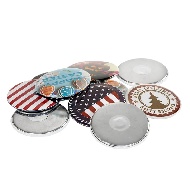 50/100pcs DIY Magnet Badge Button Parts