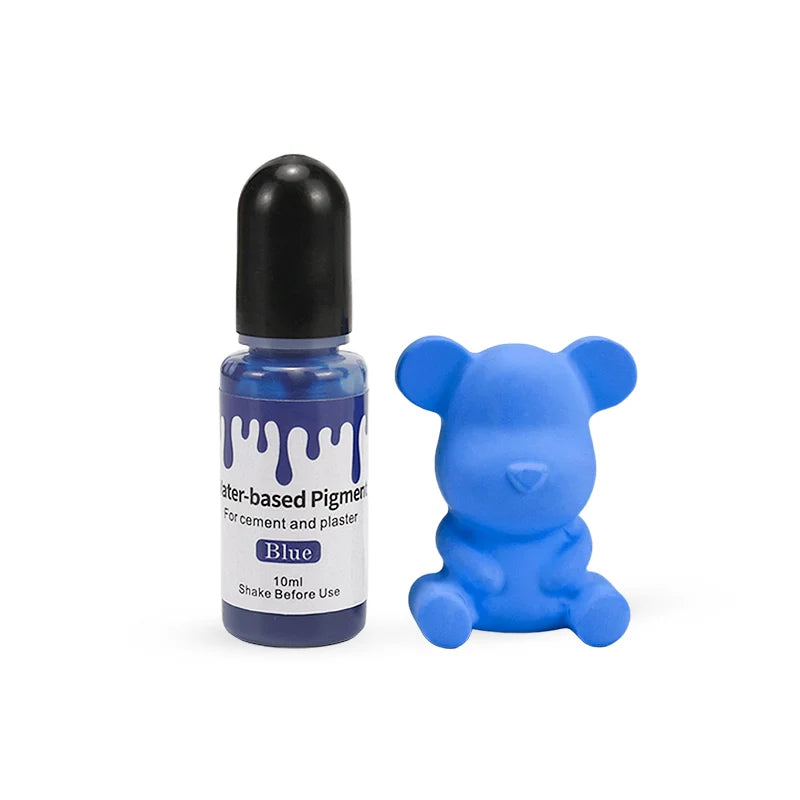 24-Color Water-Based Gypsum Pigment Set – DIY Plaster & Pottery Dye