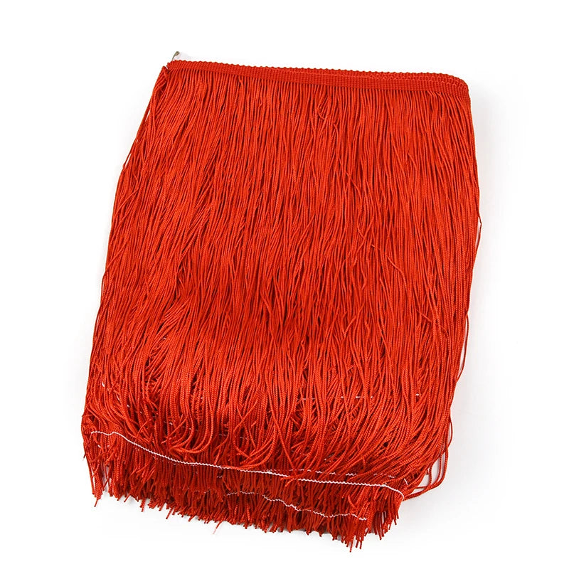 Tassel Fringe Trim – 30cm Decorative Lace Ribbon for Sewing & DIY Crafts (5/10M)