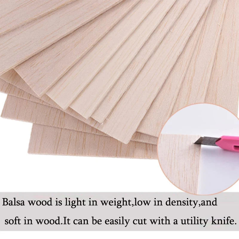 5/10pcs Balsa Wood Sheets