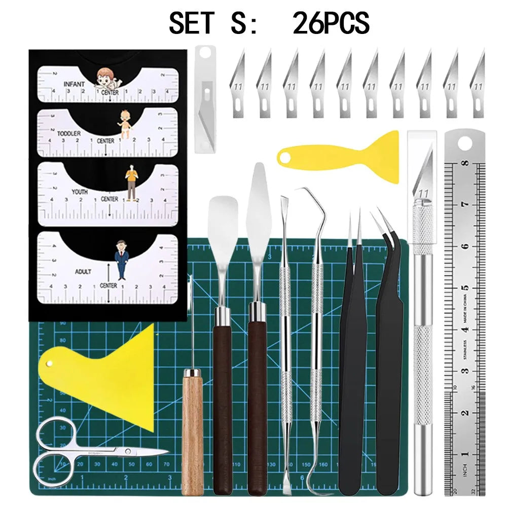 Craft Vinyl Weeding Tool Set – DIY Handmade Tools for Scrapbooking & Lettering