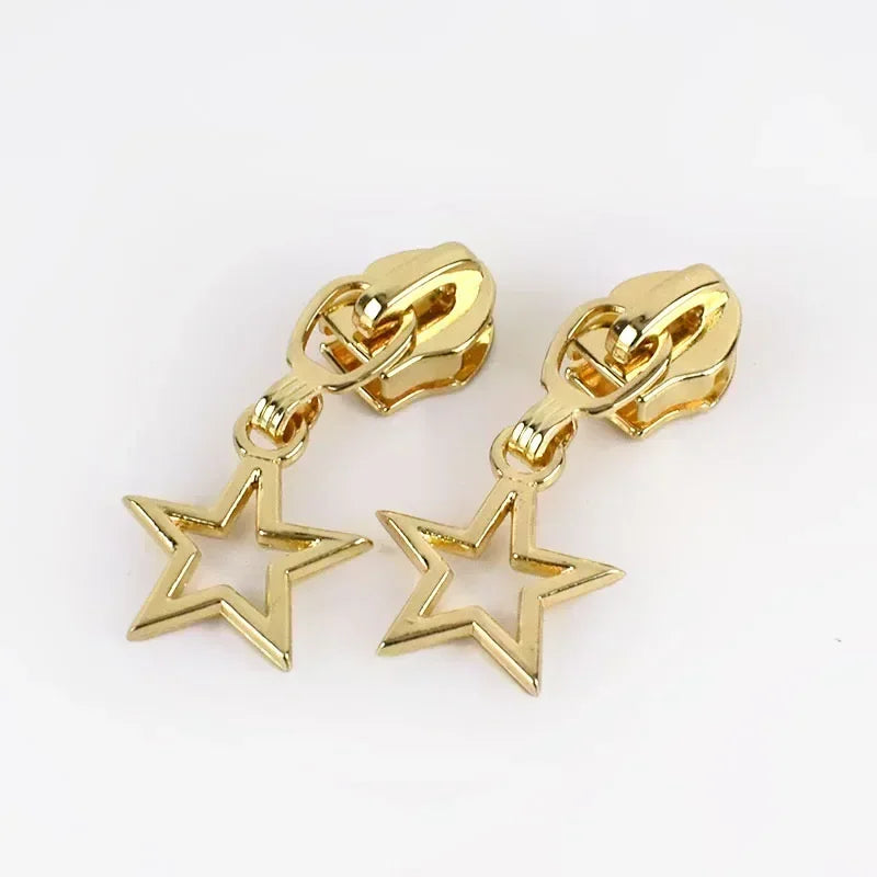 #5 Nylon Zipper Sliders – Replacement Pullers for Bags, Jackets & Sewing Repair (10/30PCS)