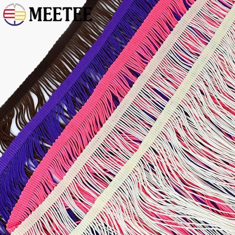 Tassel Fringe Trim – 30cm Decorative Lace Ribbon for Sewing & DIY Crafts (5/10M)
