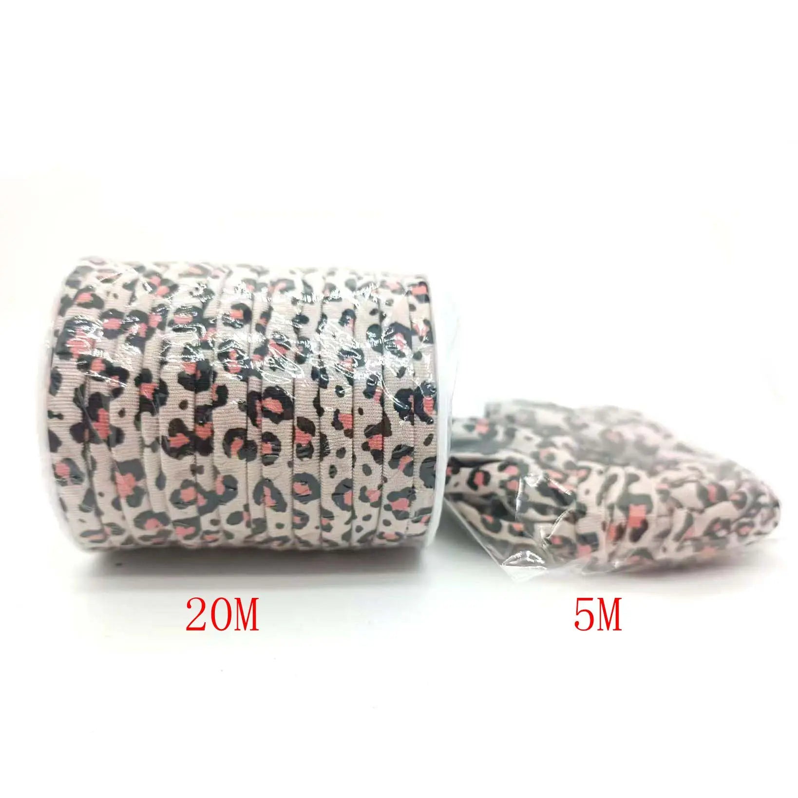 5mm Elastane Cord – Plain Color Hollow Stitched Elastic Band (46 Colors)