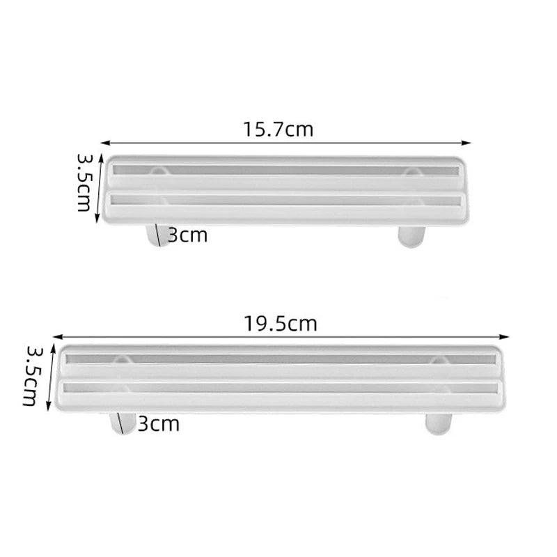 Tray Epoxy Resin Silicone Mold DIY Large Rectangle Tea Plate Coaster Resin Mold For Home Decoration Craft Making Art Supplies