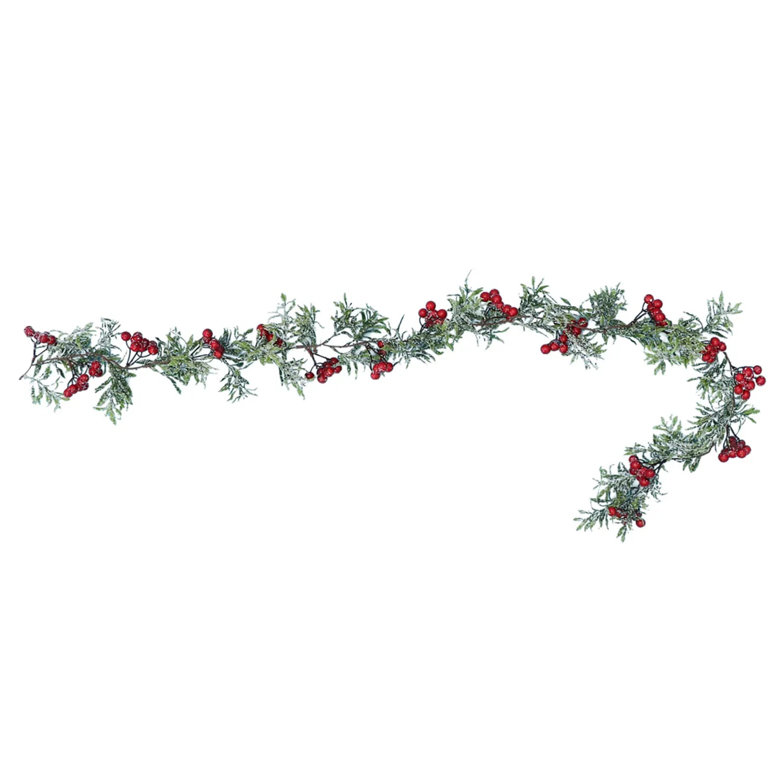 Christmas Tree Ornaments – Realistic Pine Garland Decoration for Holiday Décor