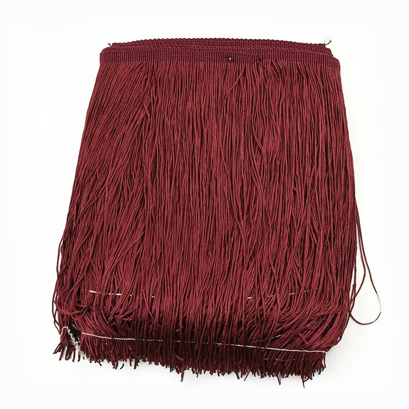 Tassel Fringe Trim – 30cm Decorative Lace Ribbon for Sewing & DIY Crafts (5/10M)
