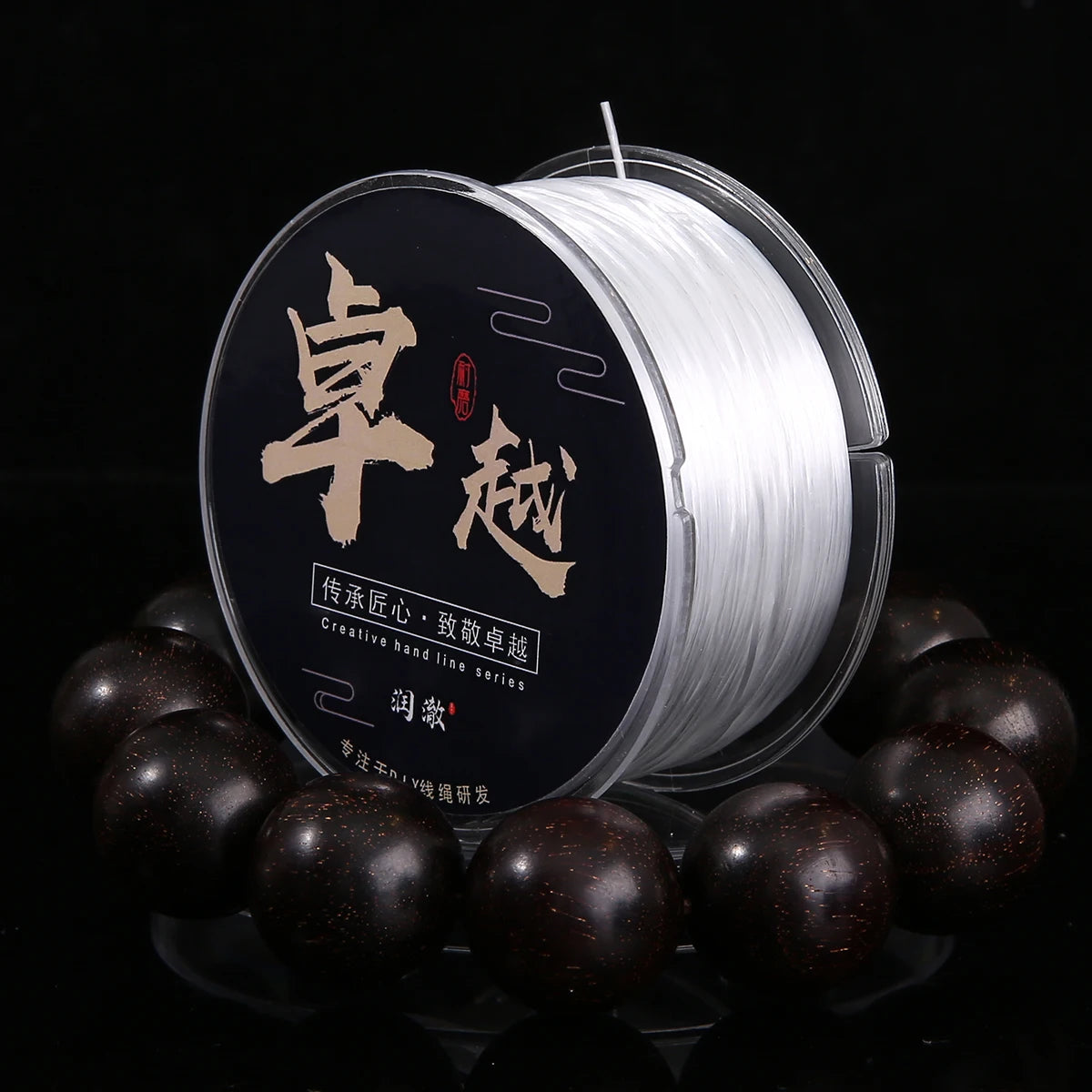 0.8mm Elastic Crystal Beading Cord – 100m Roll