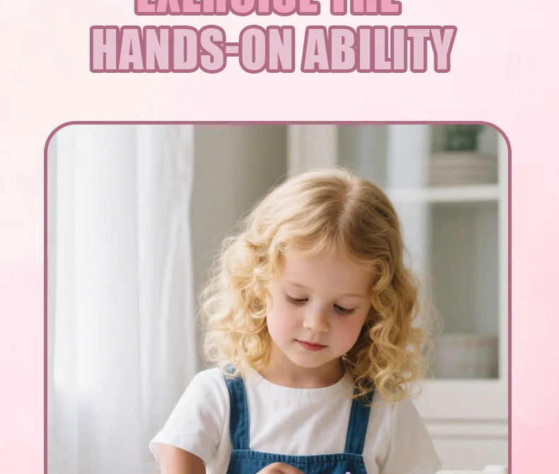 Fabric Flower DIY Craft Kit – Handmade Bouquets for Kids’ Toys & Gifts