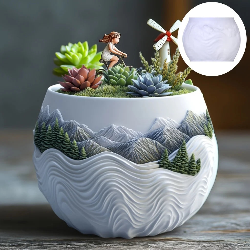 Plant Pot Resin Mold
