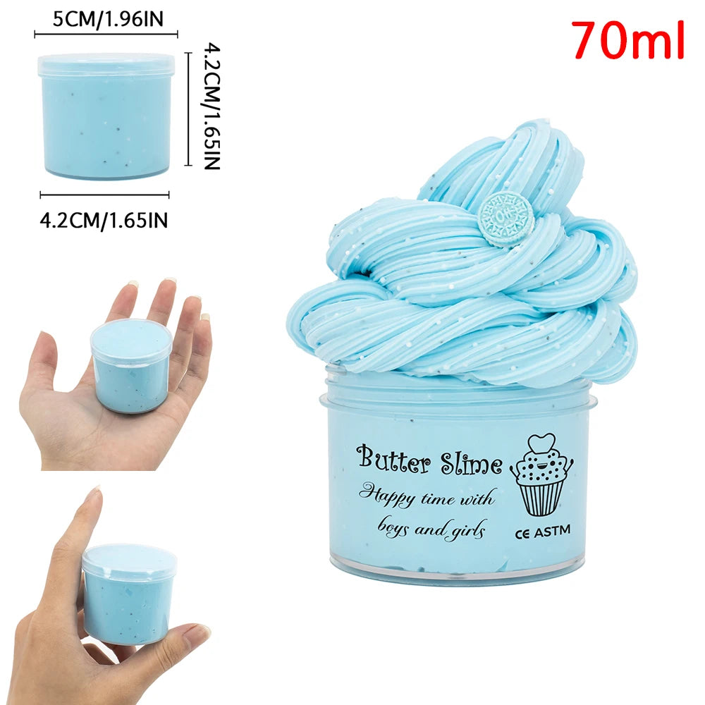 DIY Chocolate Slime Kit – Fluffy Putty for Kids