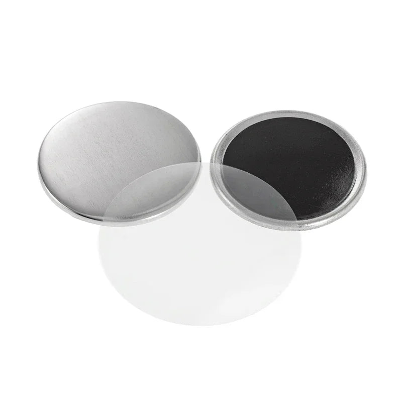 50/100pcs DIY Magnet Badge Button Parts