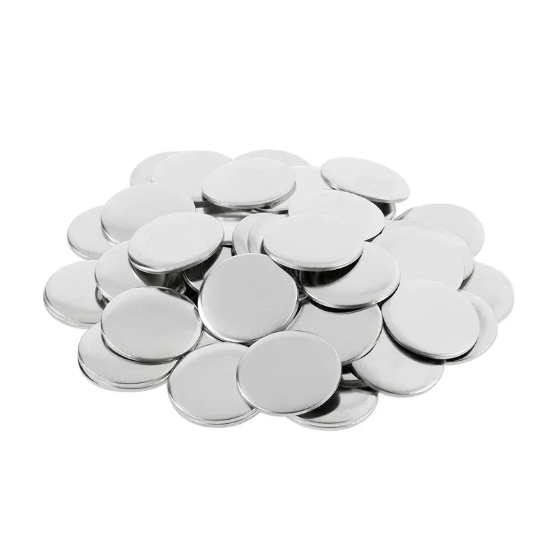 50/100pcs DIY Magnet Badge Button Parts