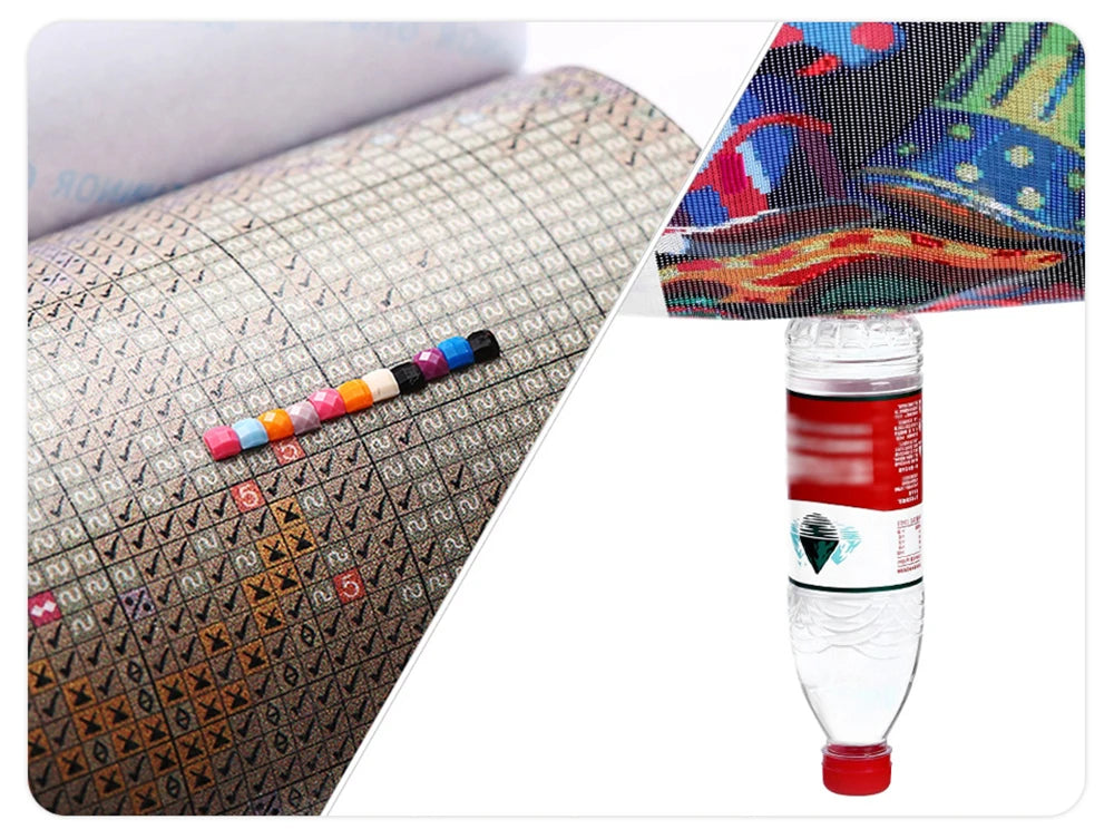 Cartoon Stitch Diamond Painting Kit – Full Round/Square Rhinestone Embroidery Art