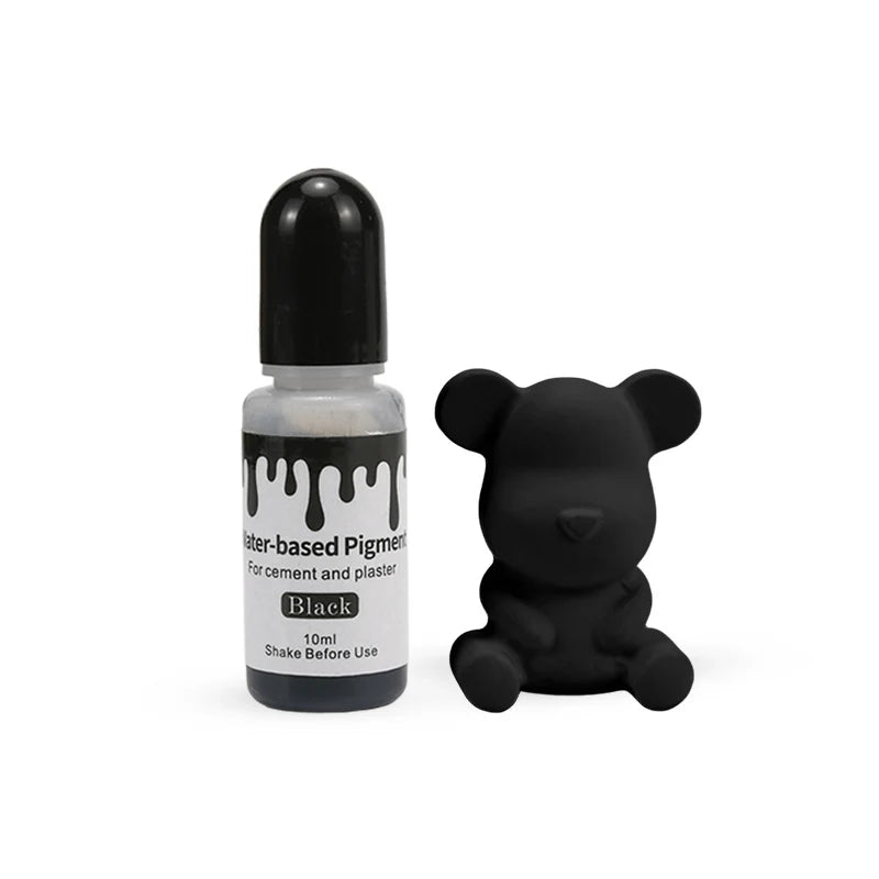 24-Color Water-Based Gypsum Pigment Set – DIY Plaster & Pottery Dye