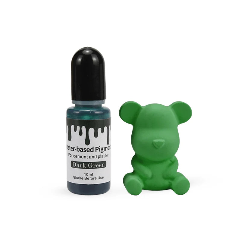 24-Color Water-Based Gypsum Pigment Set – DIY Plaster & Pottery Dye