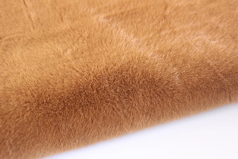 5mm Soft Plush Fabric – Thick Faux Fur for DIY Crafts & Sewing