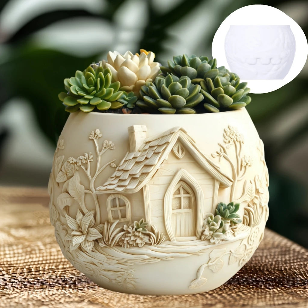 Plant Pot Resin Mold