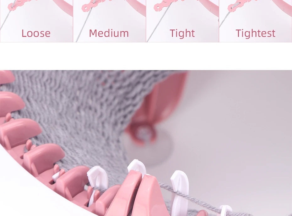 Sentro 40-Needle Knitting Machine – DIY Hand Knitting Kit