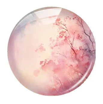 Handmade Christmas X-mas Winter Pink Gnomies Deer Snowman Bells Photo Glass Cabochon Flatback Demo Cameo For Diy Jewelry Making