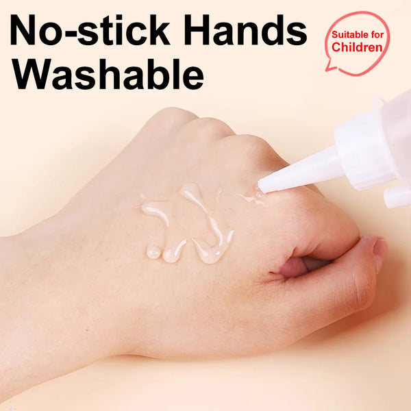 Universal Transparent Alcohol Glue – Strong Adhesive for DIY & School Projects