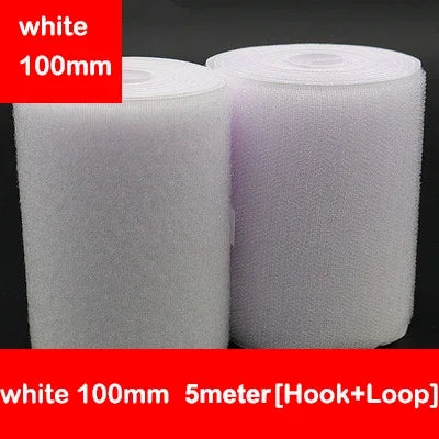 Hook & Loop Sewing Fastener Tape – Non-Adhesive Nylon (5M/Pair, 16–150mm)