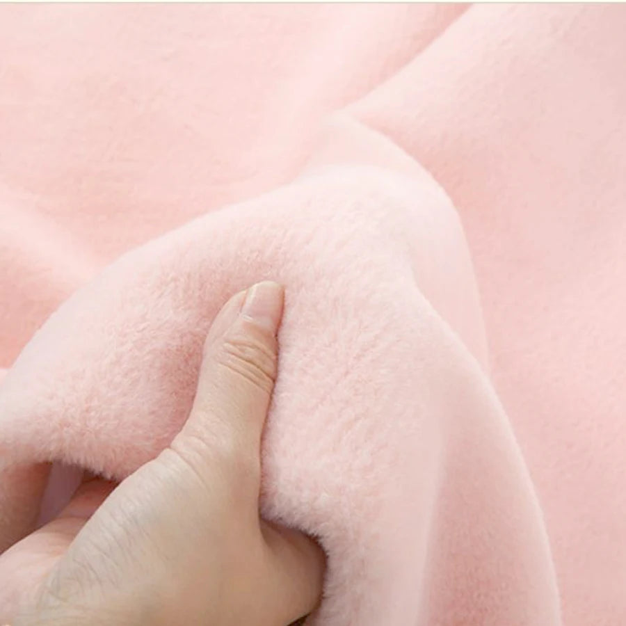 5mm Soft Plush Fabric – Thick Faux Fur for DIY Crafts & Sewing