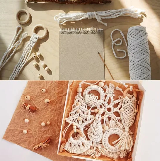 Unfinished Solid Wooden Rings 30–70mm for DIY Crafts