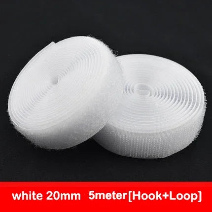 Hook & Loop Sewing Fastener Tape – Non-Adhesive Nylon (5M/Pair, 16–150mm)