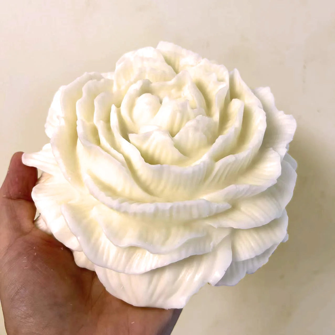 Peony & Rose Silicone Mold – DIY Candle, Soap & Cake Mold