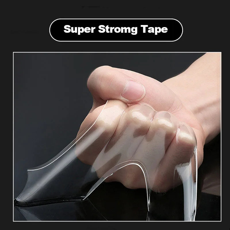 Nano Tape Super Strong Double-Sided Adhesive – Reusable & Waterproof