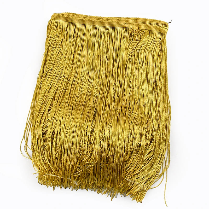 Tassel Fringe Trim – 30cm Decorative Lace Ribbon for Sewing & DIY Crafts (5/10M)