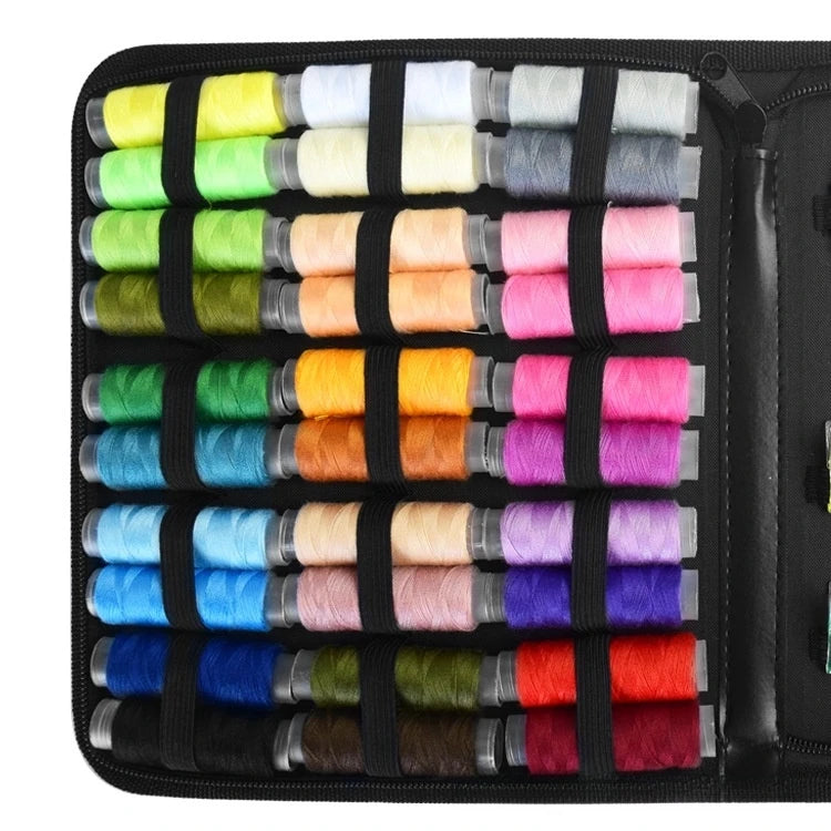Complete Sewing Kit – Threads, Needles, Scissors & Accessories (Home & Travel)