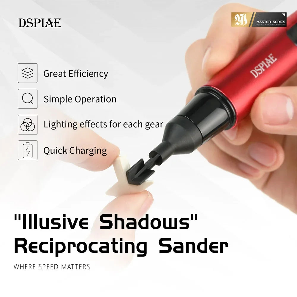 ES-A Reciprocating Sander – Electric Grinding Pen for Model & DIY Crafts