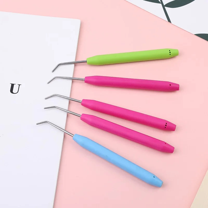 6pcs Knit Loom Hook & Needle Set – Random Colors