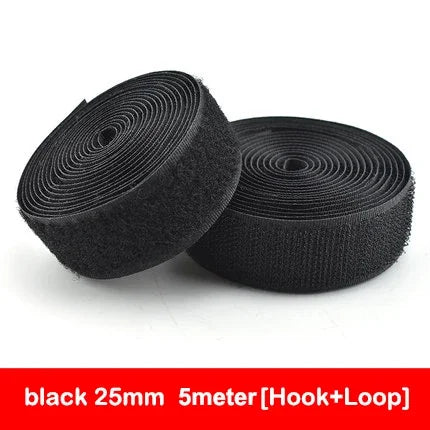 Hook & Loop Sewing Fastener Tape – Non-Adhesive Nylon (5M/Pair, 16–150mm)