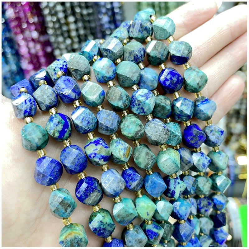 Natural Amethyst, Tiger Eye & Agate S-Shaped Gemstone Beads – DIY Jewelry Supplies