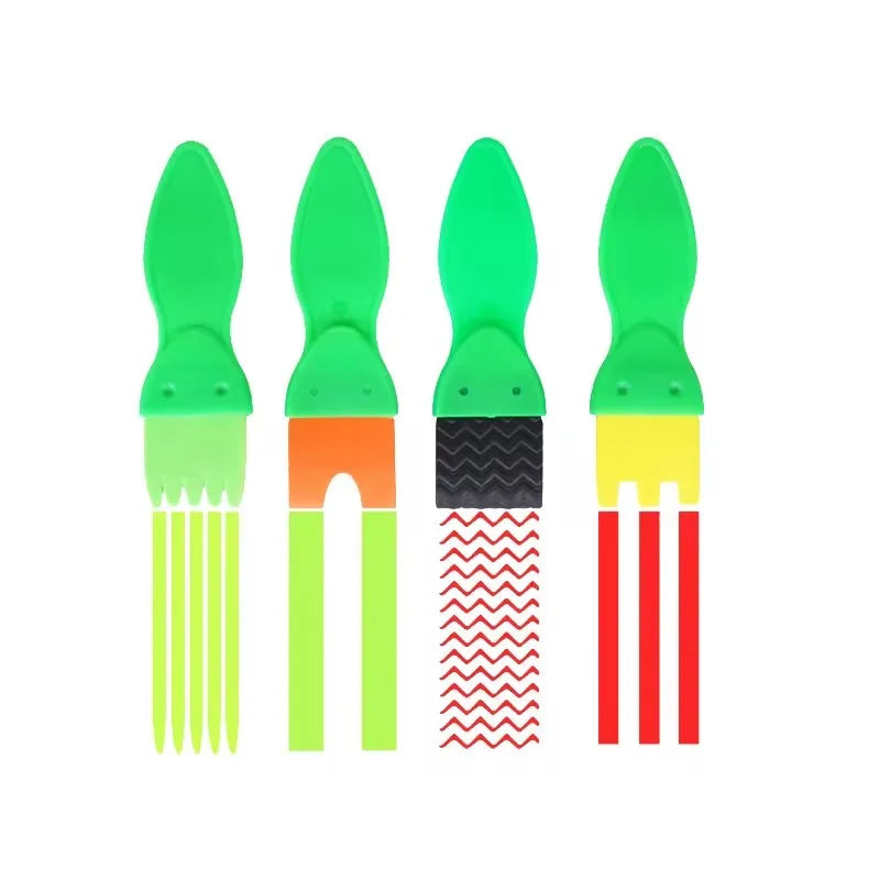 Painting Sponge Brush Set – Kids’ Art Tools for DIY Crafts & Drawing