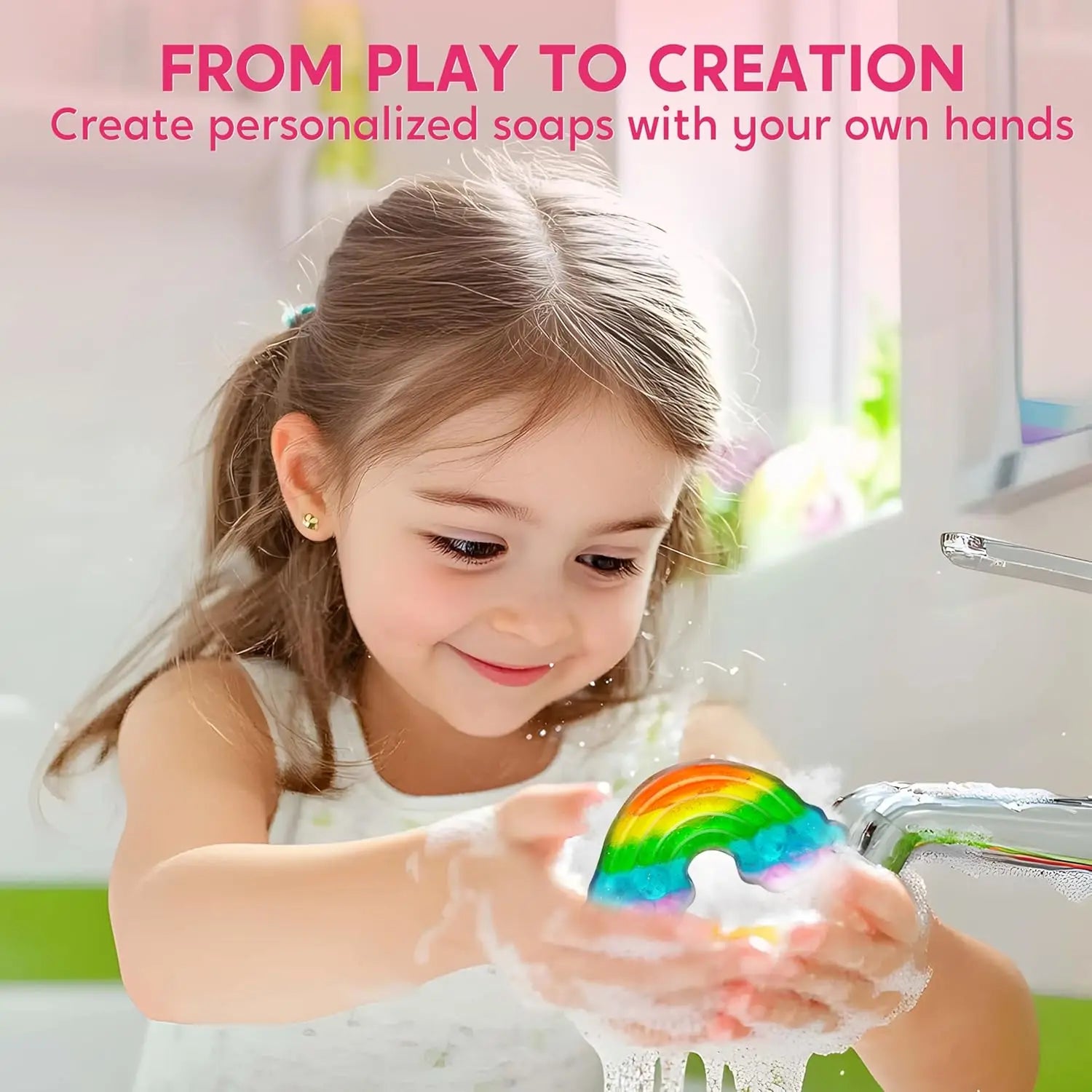 JOYFY Unicorn Soap Making Kit – DIY STEM Craft for Kids & Teens