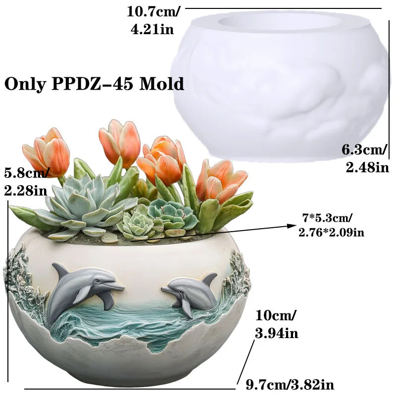Plant Pot Resin Mold