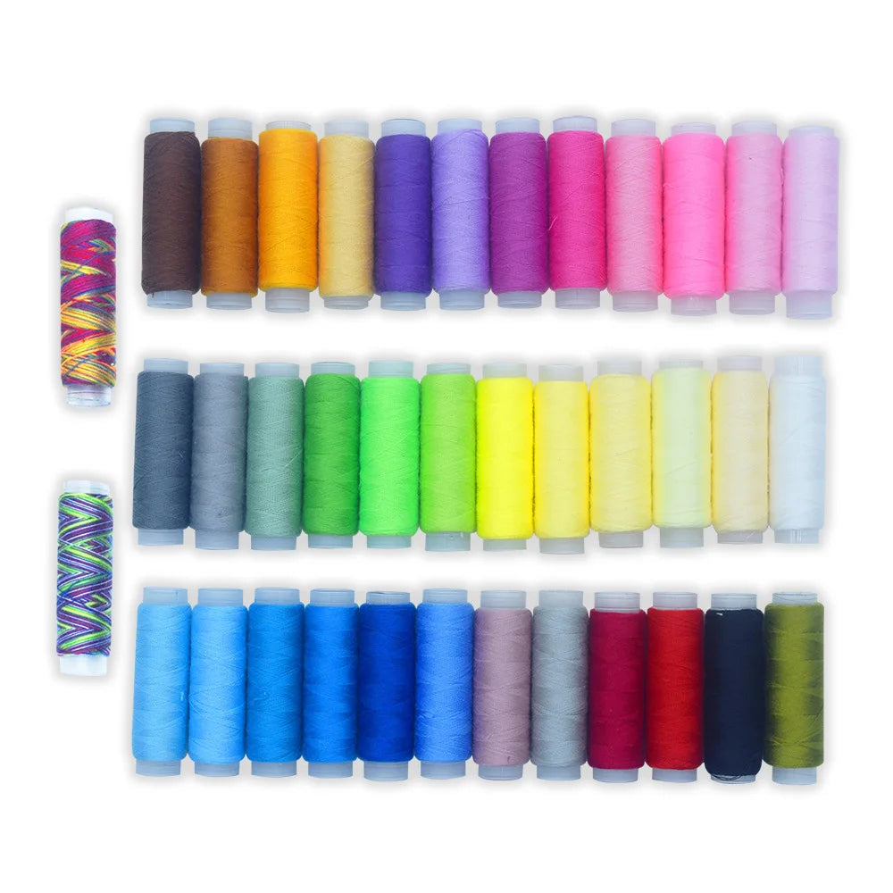 Complete Sewing Kit – Threads, Needles, Scissors & Accessories (Home & Travel)