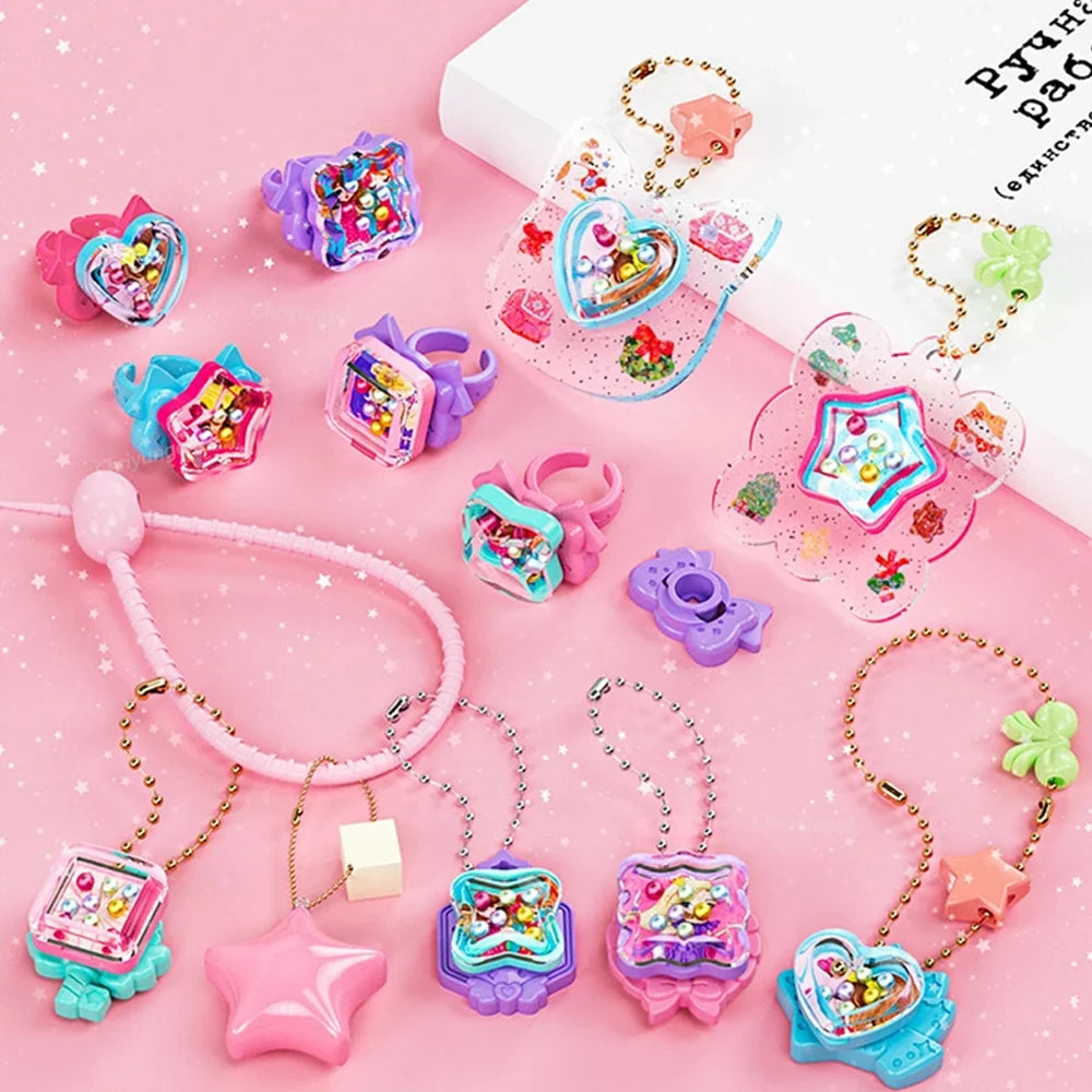 Magic 3D DIY Jewelry Making Kit – Rings & Keychain Craft Set