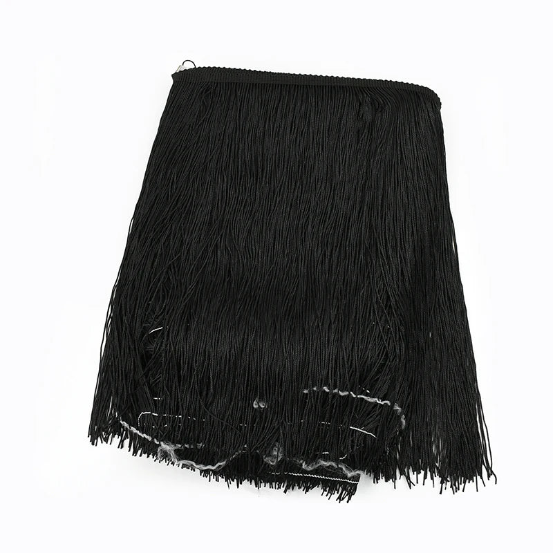 Tassel Fringe Trim – 30cm Decorative Lace Ribbon for Sewing & DIY Crafts (5/10M)