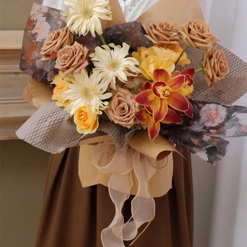 Chiffon Silk Ribbon Roll – Organza Satin (10 Yards, for Crafts & Decoration)