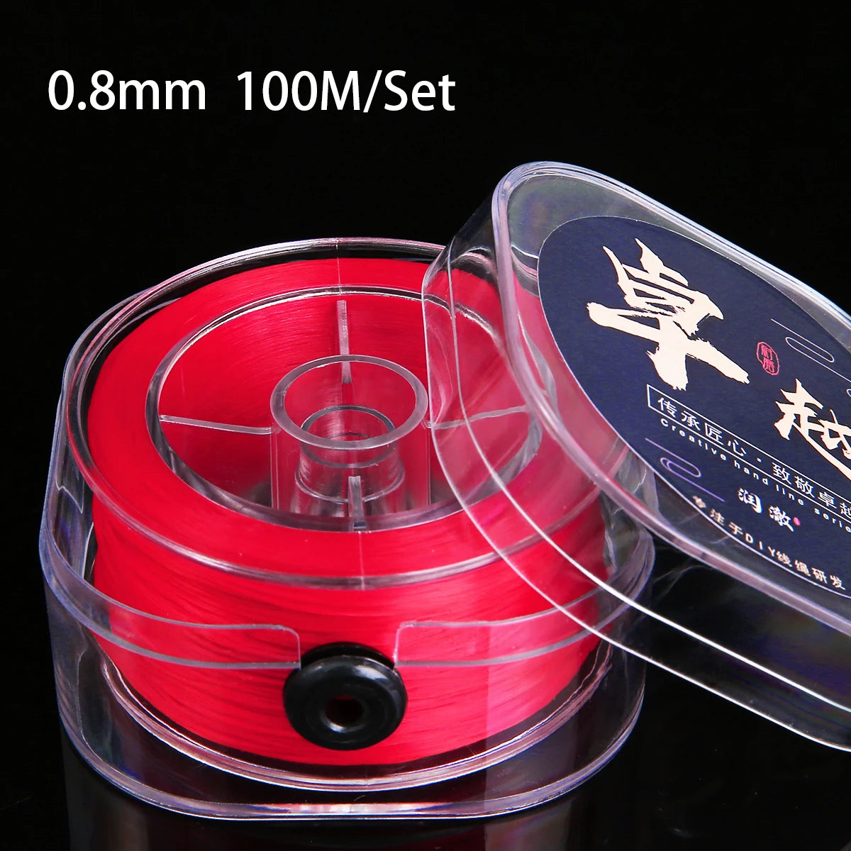 0.8mm Elastic Crystal Beading Cord – 100m Roll