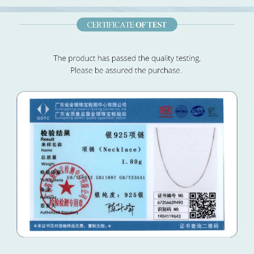 Gold Over 925 Sterling Silver Snake Chain Necklace