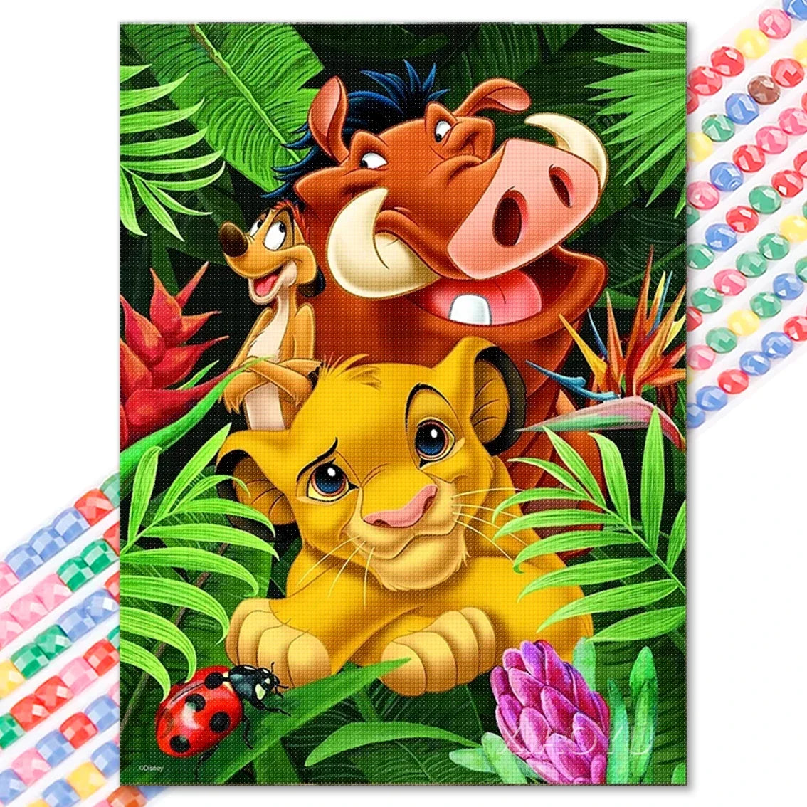 Snow White Diamond Painting Kit – DIY Rhinestone Embroidery Art