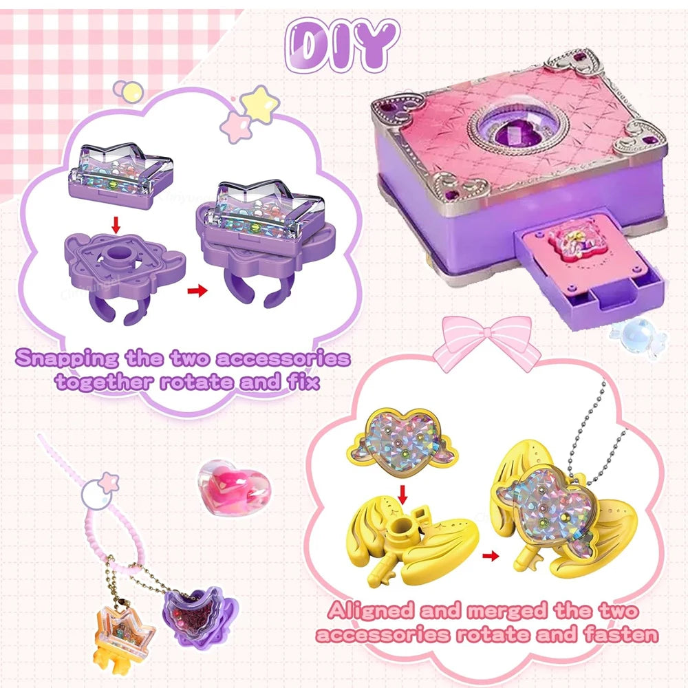 Magic 3D DIY Jewelry Making Kit – Rings & Keychain Craft Set